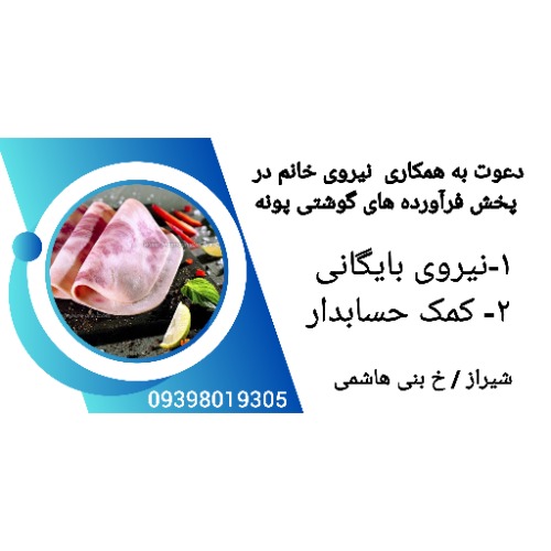 استخدام نیروی بایگانی- کمک حسابدار در شیراز